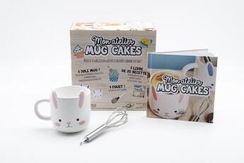 Couverture du livre « Rose mon atelier mug cake » de  aux éditions I2c