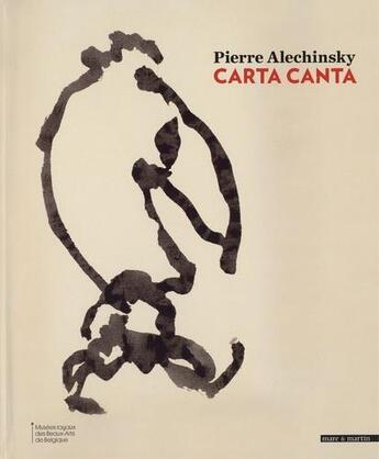 Couverture du livre « Pierre Alechinsky : les oeuvres de papier » de Michel Draguet et Inga Rossi-Shrimpf aux éditions Mare & Martin