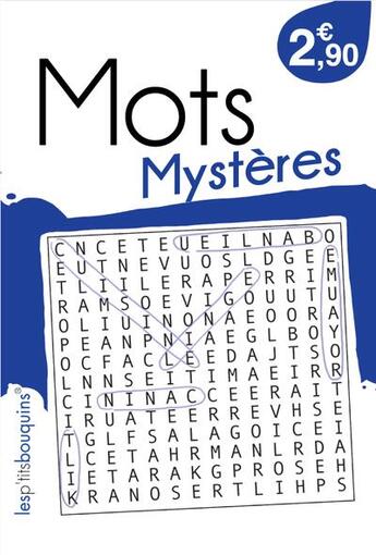 Couverture du livre « Mots mysteres » de P'Tits Bouquins Les aux éditions Les P'tits Bouquins