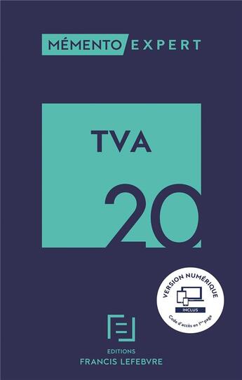 Couverture du livre « Mémento expert ; TVA (édition 2020) » de  aux éditions Lefebvre