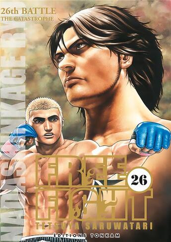 Couverture du livre « Free fight Tome 26 » de Tetsuya Saruwatari aux éditions Delcourt