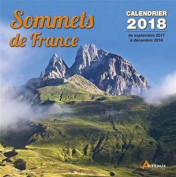 Couverture du livre « Sommets de France (édition 2018) » de  aux éditions Artemis