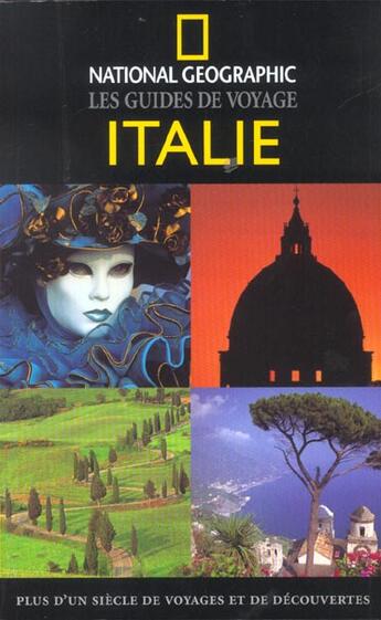 Couverture du livre « Italie » de Tim Jepson aux éditions National Geographic