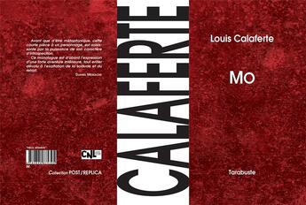 Couverture du livre « Mo » de Louis Calaferte aux éditions Tarabuste