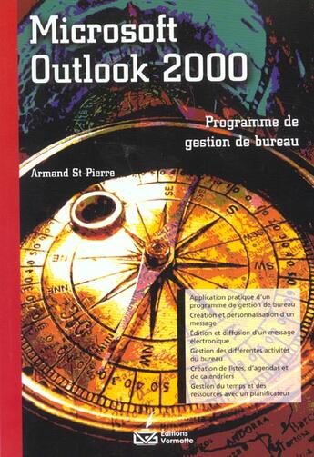 Couverture du livre « Microsoft Outlook 2000 ; Programme De Gestion De Bureau » de Armand St Pierre aux éditions Vermette