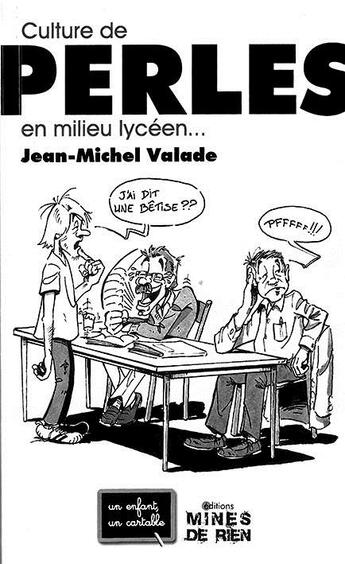 Couverture du livre « Culture de perles en milieu lycéen... » de  aux éditions Mines De Rien