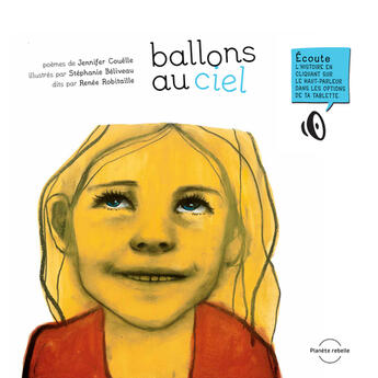 Couverture du livre « Ballons au ciel » de Jennifer Couelle aux éditions Planete Rebelle