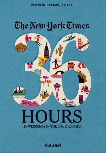 Couverture du livre « The New York Times ; 36 hours in America » de Barbara Ireland aux éditions Taschen