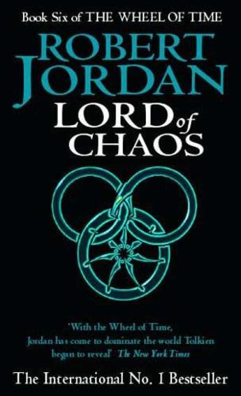 Couverture du livre « LORD OF CHAOS - THE WHEEL OF TIME » de Robert Jordan aux éditions Orbit Uk