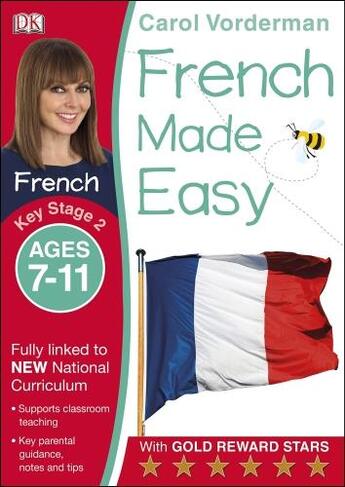 Couverture du livre « French Made Easy » de Carol Vorderman aux éditions Dk Children