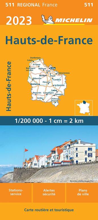 Couverture du livre « Hauts-de-France (édition 2023) » de Collectif Michelin aux éditions Michelin