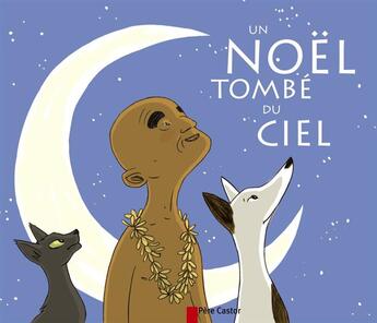 Couverture du livre « Un noel tombe du ciel » de Bertron-Martin aux éditions Pere Castor