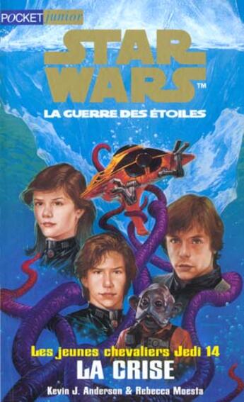 Couverture du livre « Jeunes Chevaliers Jedi T.14 ; La Crise » de Kevin Anderson aux éditions Pocket Jeunesse