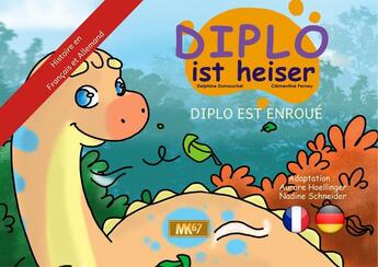 Couverture du livre « Diplo ist heiser / diplo est enroue (allemand) [kamishibai] » de Dumouchel/Perney aux éditions Mk67