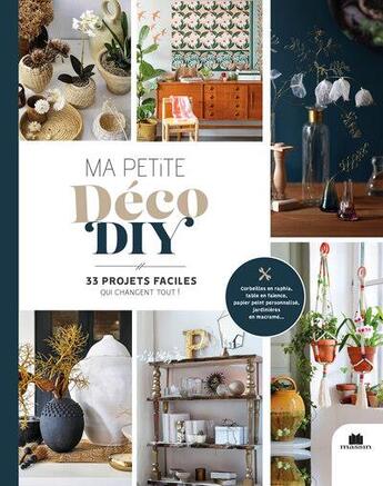 Couverture du livre « 30 projets diy pour faire sa deco recyclee » de  aux éditions Massin