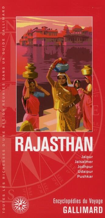 Couverture du livre « Rajasthan (Jaipur, Jaisalmer, Jodhpur, Udaipur, pushkar) » de  aux éditions Gallimard-loisirs