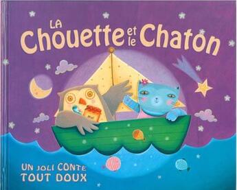 Couverture du livre « La chouette et le chaton » de Jones et Lear et Baxter aux éditions Succes Du Livre