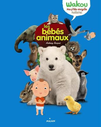 Couverture du livre « Les bébés animaux » de Pascale Hédelin et Florence Dellerie et Anthony Hecquet aux éditions Milan