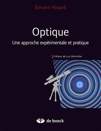 Couverture du livre « Optique » de Houard aux éditions De Boeck Superieur