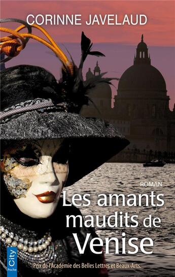 Couverture du livre « Les amants maudits de Venise » de Corinne Javelaud aux éditions City