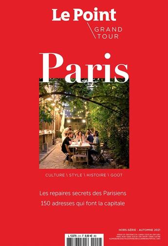 Couverture du livre « Le point hors-serie grand tour n 2 - paris -octobre 2021 » de  aux éditions Le Point