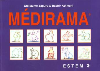 Couverture du livre « Medirama » de Zagury aux éditions Estem