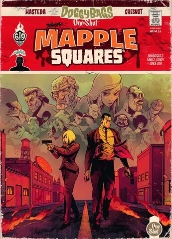 Couverture du livre « DoggyBags ; mapple squares » de Hasteda et Ludovic Chesnot aux éditions Ankama