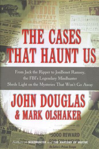 Couverture du livre « The Cases That Haunt Us » de Douglas John E aux éditions Scribner