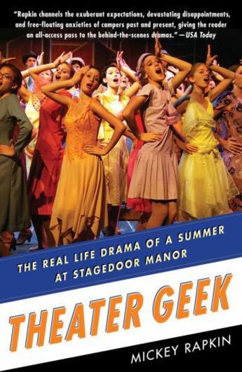 Couverture du livre « Theater Geek » de Rapkin Mickey aux éditions Free Press