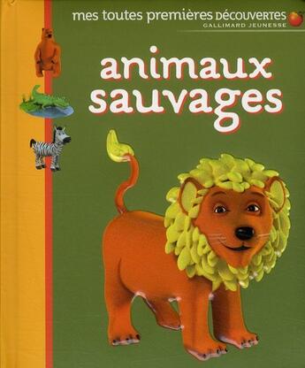 Couverture du livre « Animaux sauvages » de Hallensleben/Roussel aux éditions Gallimard-jeunesse