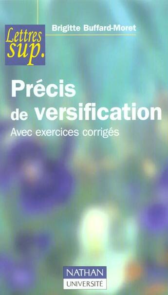 Couverture du livre « Precis De Versification » de Moret et Buffard aux éditions Nathan