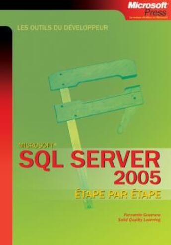 Couverture du livre « Sql server 2005 » de Guerrero aux éditions Dunod