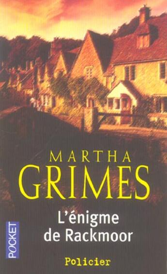 Couverture du livre « L'enigme de rackmoor » de Martha Grimes aux éditions Pocket