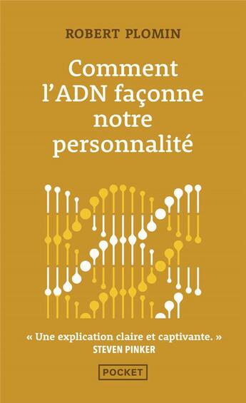 Couverture du livre « Comment l'ADN façonne notre personnalité » de Robert Plomin aux éditions Pocket