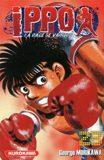 Couverture du livre « Ippo - saison 1 ; la rage de vaincre t.23 » de George Morikawa aux éditions Kurokawa