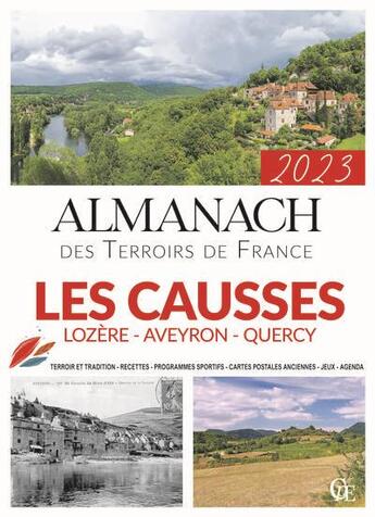 Couverture du livre « Almanach des Causses (Lozeèe, Aveyron, Quercy) (édition 2023) » de  aux éditions Creations Du Pelican