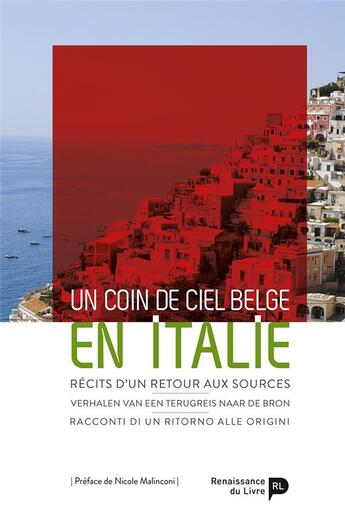 Couverture du livre « Un coin de ciel belge en Italie » de  aux éditions Renaissance Du Livre