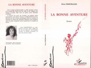 Couverture du livre « La bonne aventure » de Dicta Dimitriadis aux éditions L'harmattan