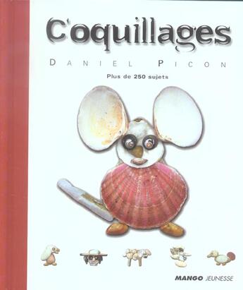 Couverture du livre « Coquillages » de Daniel Picon aux éditions Mango