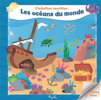 Couverture du livre « Océans du monde » de Valentina Belloni aux éditions Piccolia