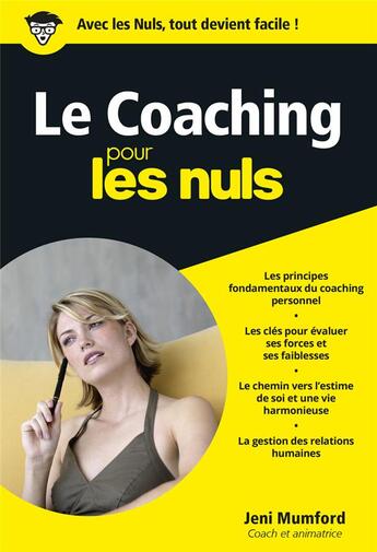 Couverture du livre « Le coaching pour les nuls » de Jeni Mumford aux éditions First