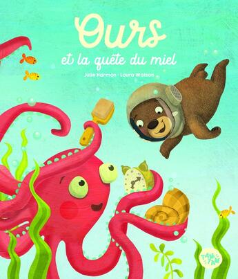 Couverture du livre « L'ours et la quête du miel » de Julie Harman et Laura Watson aux éditions Editions Tam Tam