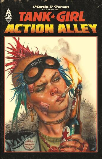 Couverture du livre « Tank Girl Tome 12 : action alley » de Alan Martin et Brett Parson aux éditions Ankama