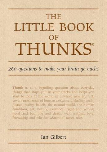 Couverture du livre « The Little Book of Thunks » de Gilbert Ian aux éditions Crown House Digital