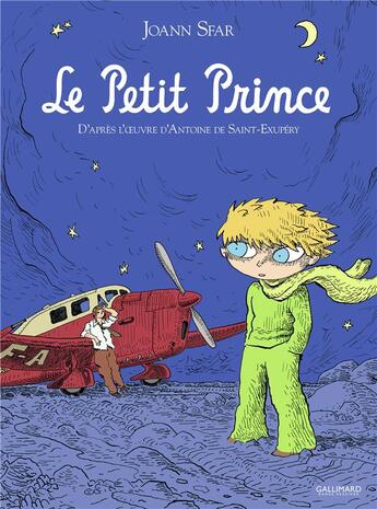Couverture du livre « Le petit prince » de Joann Sfar et Antoine De Saint-Exupery aux éditions Bayou Gallisol