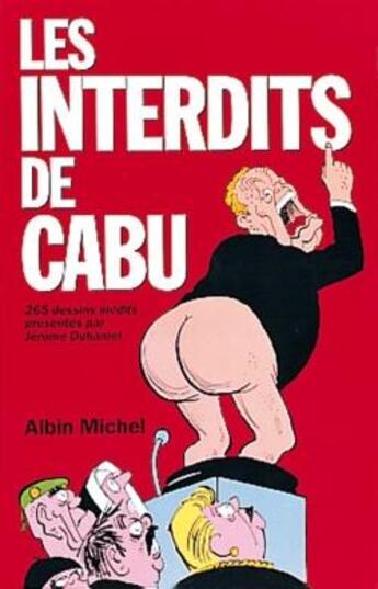 Couverture du livre « Les interdits de Cabu » de Cabu aux éditions Drugstore