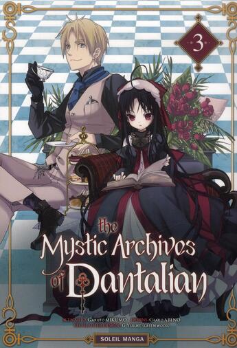 Couverture du livre « The mystic archives of Dantalian t.3 » de Chaco Abeno et Gakuto Mikumo aux éditions Soleil