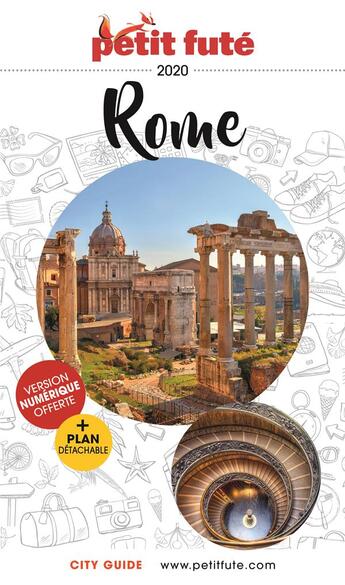 Couverture du livre « Rome (édition 2020) » de  aux éditions Le Petit Fute