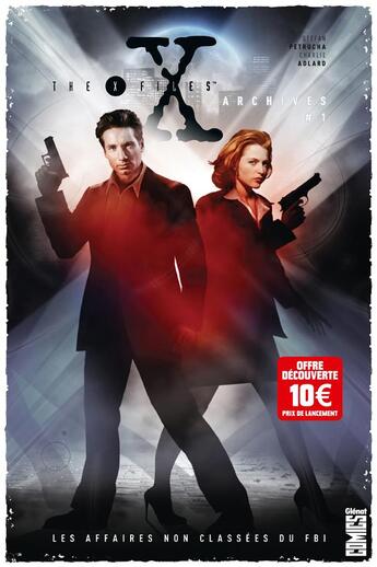 Couverture du livre « The X-files archives - les affaires non classées du FBI Tome 1 » de Charlie Adlard et Stefan Petrucha aux éditions Glenat Comics