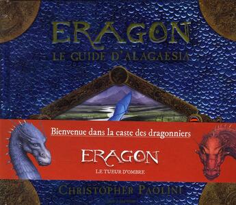 Couverture du livre « Eragon ; le guide d'Alagaësia » de Christopher Paolini aux éditions Bayard Jeunesse